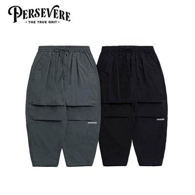 [NMR] 現貨 PERSEVERE 23 A/W Laminating Water-Repellent Nylon Parachute Pants