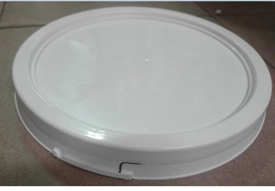 塑膠油漆圓桶20L蓋子 防漏密封原料桶20公升塑膠蓋子~ecgo五金百貨