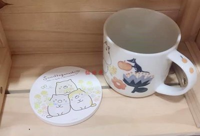 『 貓頭鷹 日本雜貨舖 』 日本限定 角落生物硅藻土吸水杯墊