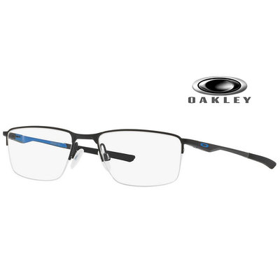 【原廠公司貨】Oakley 奧克利 Socket 5.5 金屬半框光學眼鏡 防滑鏡臂設計 OX3218 04 54mm