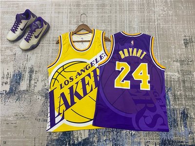 美國NBA籃球運動背心 印花球衣 熱身服 湖人隊 KOBE BRYANT 正版
