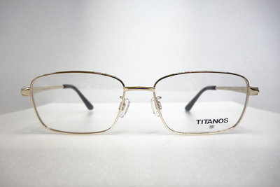 【中國眼鏡】TITANOS 帝王鈦 鏡框 鏡架 100% 鈦 titanium 日本製 堅固耐用 銀 全框 1430