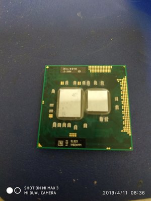 正版 Intel® Core™ i3-380M 及P6100筆電用 PGA988 一代 Intel® 處理器