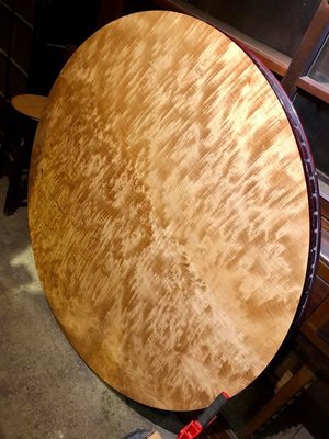 圓桌|檜木圓桌|4尺圓桌|代客去漆|手工打磨|林衝浪私倉聊