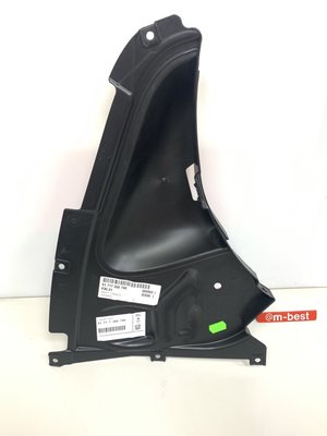 BMW F30 2011- 內規 內龜膠板 前保下護板 RH 乘客邊 (三角板)  原廠貨 51717260740