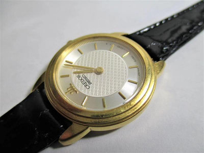 95新貴朵Seiko女士純金表表盤2.5CM純金材質表針和刻度也是純金的