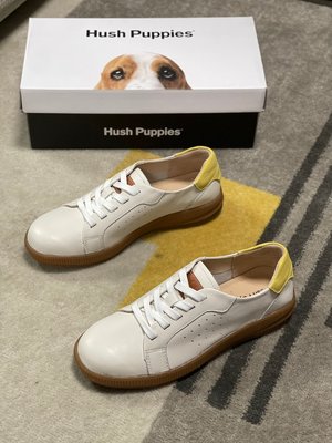 Hush Puppies暇步士休閒鞋女 新款春新款簡約女板鞋 女單鞋  白色 35-40