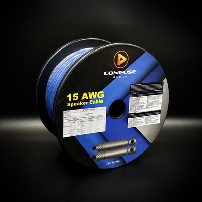 CONFUSE 澳洲品牌 原裝進口 專業線材 喇叭線 電源線 接地線 15 AWG / Speaker Cables