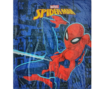 [現貨]蜘蛛人空調毯 Spider Man 大樓噴絲 復仇者聯盟 超級英雄蓋毯 午睡宿舍生日交換禮品