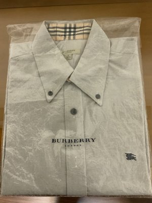 【自售leo458】絕對時尚的 Lacoste BURBERRY短袖襯衫100%純棉國內百貨公司專櫃真品正品