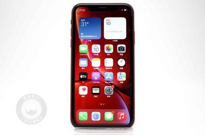 【青蘋果3C競標】APPLE IPHONE XR 64G 64GB 6.1吋 紅 IOS 15.4.1 國外機 料機出售#88937