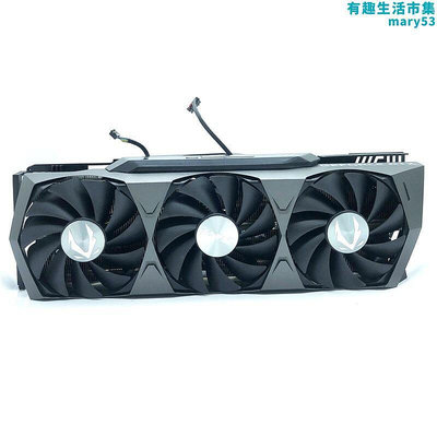 索泰RTX3080ti散熱片孔距5.96.8cm電腦臺式機三風扇顯卡散熱器