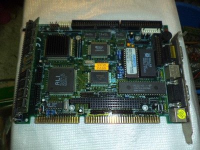 【電腦零件補給站】IEI 486半長工控卡 ASC-TI486 工業主板含CPU+記憶體