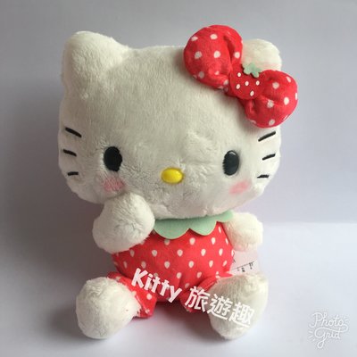 [Kitty 旅遊趣] Hello Kitty 絨毛玩偶 絨毛娃娃 凱蒂貓 草莓BABY 禮物 美樂蒂 大耳狗