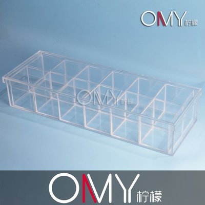 嗨購-有機玻璃收納盒 內含獨立小盒子 內盒子每個為獨立可以拿出