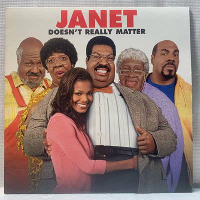 美國R&B天后-珍娜傑克森-無關緊要-二手混音單曲黑膠(美國版） Janet Jackson - Doesn't Really Matter