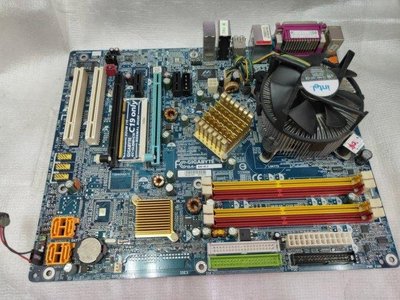 【電腦零件補給站】技嘉GA-8N-SLI主機板 + Intel Pentium 4 3.0G模擬雙核心含風扇