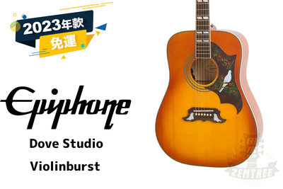 現貨 Epiphone Dove Studio 民謠吉他 木吉他 電木吉他 田水音樂