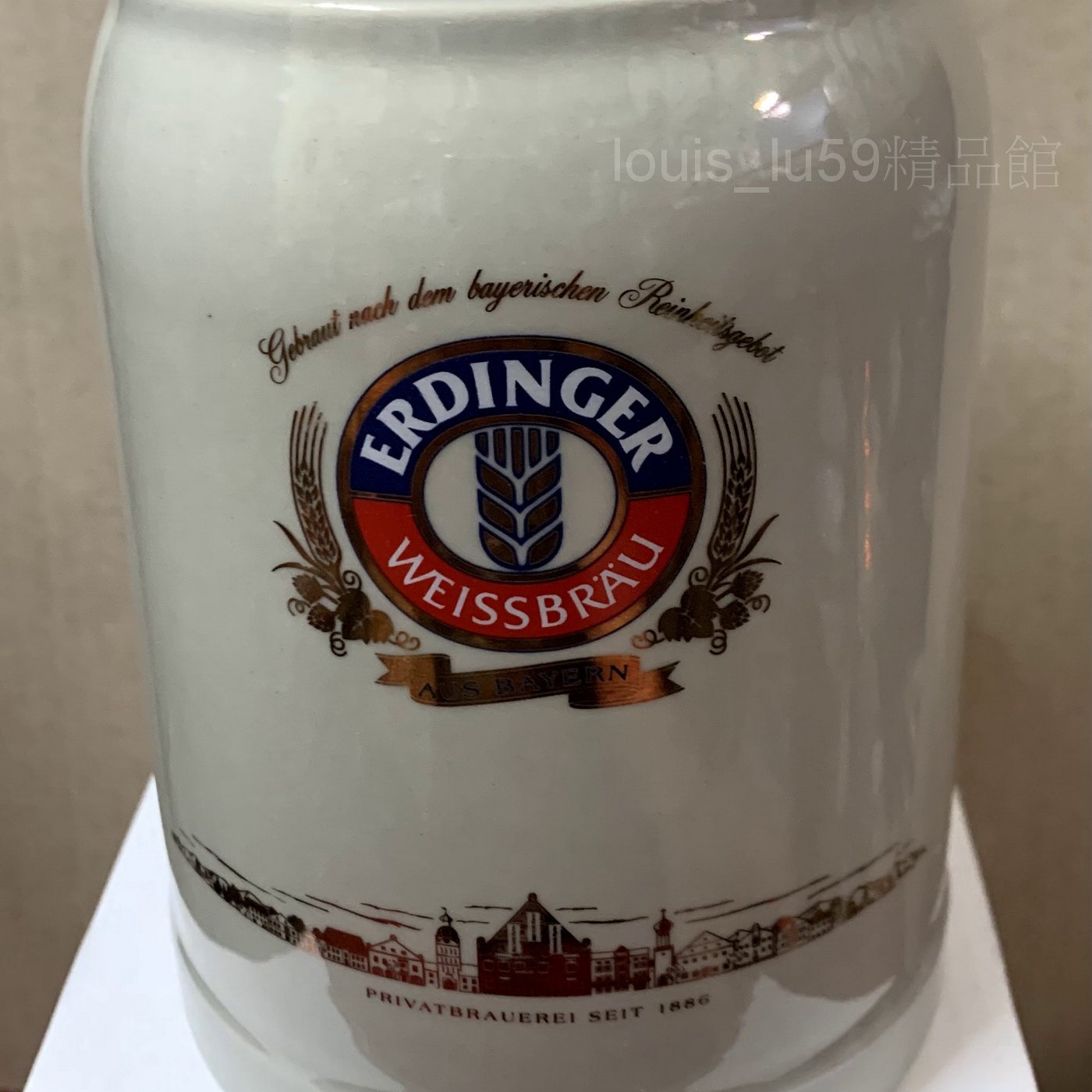 艾丁格 ERDINGER 精品【啤酒陶杯 (500 ml) 德國製】陶瓷啤酒杯 啤酒杯 復古啤酒馬克杯 CUP | Yahoo奇摩拍賣