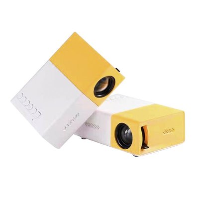 免運【快速出貨】YG300 微型迷你投影儀家用led便攜式小型高清1080P家庭投影機