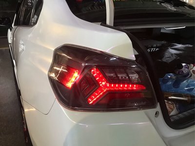 Body Club WRX  STI 全LED尾燈 直上安裝 勁帥造型 倒車+序列流水方向燈 高亮度剎車燈