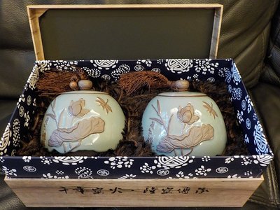 杜哥藝品 中式 紫砂上釉茶葉罐