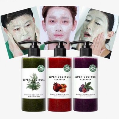韓國 Wonder bath 蔬果綠茶洗面乳 300ml 潔面乳 洗顏乳 洗面乳 洗臉 清潔 卸妝