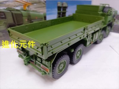 萊茵 1 32 北約曼恩陸軍重型運輸貨卡車模型 Man SX 8x8 軍綠色