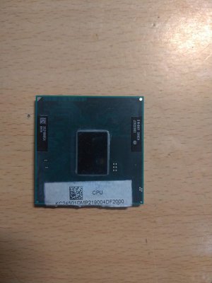 Intel Core I5-2450M ( 2.5~3.1G、L3-3M ) 適用 HM65 晶片組