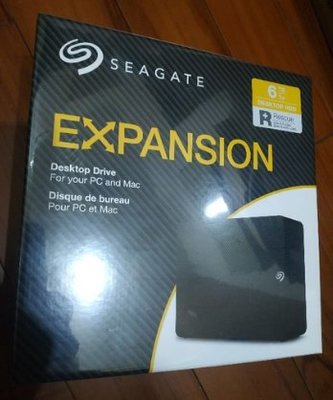 特價 全新 Seagate 新黑鑽 6TB 3.5吋 外接硬碟 HDD Seagate Expansion 桌上型