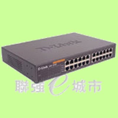 5Cgo【權宇】D-Link DES-1024D 24埠HUB 10/100Mbps桌上型乙太網路交換器 含稅會員扣5%