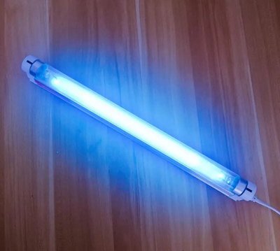 日本三共10W殺菌燈管+普通牌燈座+插頭 10W紫外線燈管
