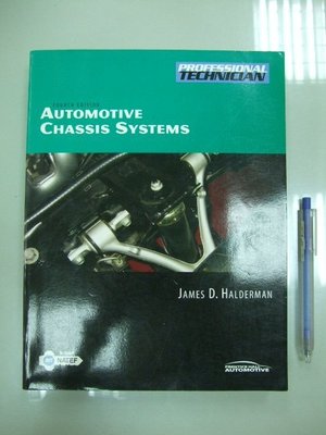 A0-2cd☆2008年『Automotive Chassis Systems 4/e(附光碟)』PEARSON