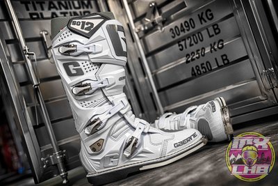 𝕸滑胎實驗室𝖃 Gaerne® SG-12 車靴 越野靴 白色 防摔 越野 滑胎 林道