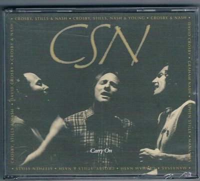 [鑫隆音樂]西洋CD-CROSBY,STILLS&NASH / Carry On (2CD) 全新/免競標