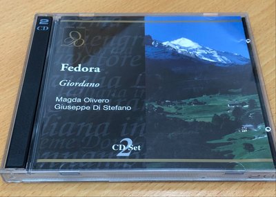絕版二手CD GIORDANO FEDORA OLIVERO STEFANO 1969 LUCCA 2CD