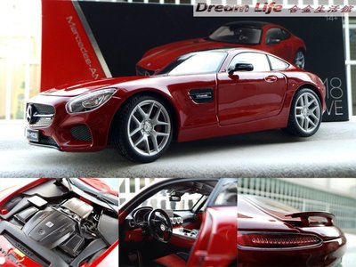 【Maisto 最新高階精品】MERCEDES-BENZ AMG GT 賓士 全新 超級跑車~全新紅色特惠價~