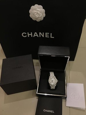 購於中山Chanel 專櫃 九成九新 38mm 機械錶（自動上鏈）