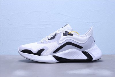 Adidas AlphaBounce M 網面透氣 黑灰白 休閒運動慢跑鞋 男鞋 FW0669