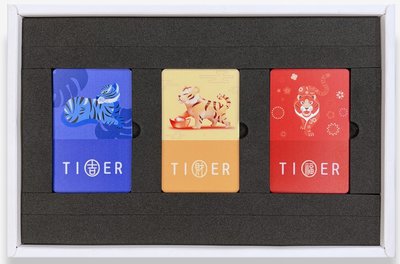 《CARD PAWNSHOP》悠遊卡 2022 虎年 新年紀念卡 一套3款 特製卡 絕版 限定品