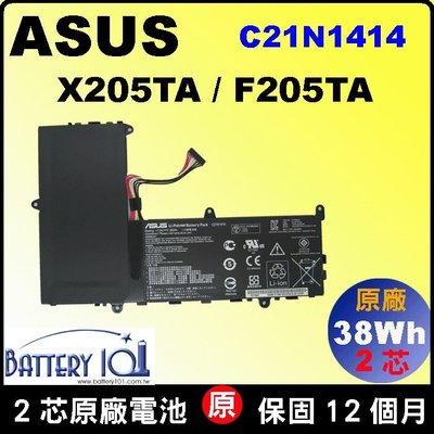 原廠 Asus 華碩 eeebook X205T電池 X205TA電池 C21N1414 C21Pq91