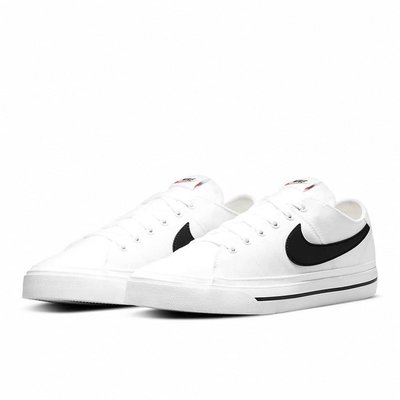 【NIKE 耐吉】 Court Legacy Canvas 男款休閒運動鞋 CW6539-101 尺寸:US8