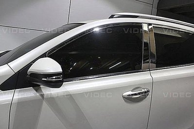 巨城汽車精品 豐田 TOYOTA NEW RAV4 全車 車窗飾條 材質 白鐵不鏽鋼 新竹 威德