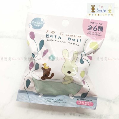 沐浴球 75g-肥皂香 le sucre 法國兔 砂糖兔 日本進口正版授權