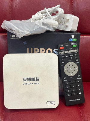 【艾爾巴二手】UBOX 7 安博 盒子PROS X9 2G/32G 純淨版 #二手電視盒 #新興店 14150