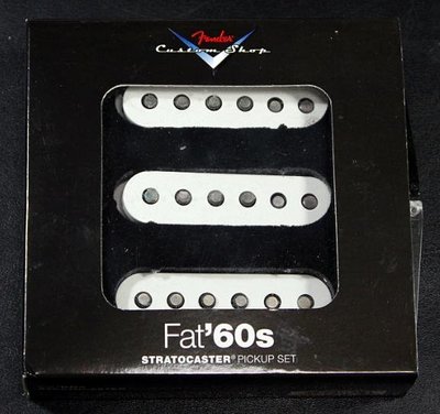 特賣-拾音器原裝美產Fender Custom Shop Fat 60s 吉他拾音器拾音夾