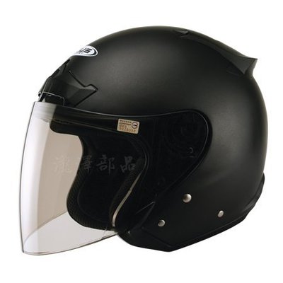 瀧澤部品 ZEUS 瑞獅 ZS-609 亮黑 半罩 安全帽 素色 機車 摩托車 重機 通勤 通風舒適 ZS609