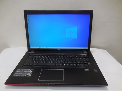 MSI GE70 17.3吋電競i5-4200H 8G/256G SSD+500G HD GTX850M獨顯 新電池 背光鍵盤