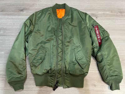 Alpha industries ma1 flight jacket MA-1 飛行 外套 夾克 XS 軍綠
