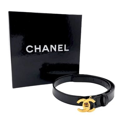 Chanel 皮帶，尺寸65/26，全長：約74.5cm